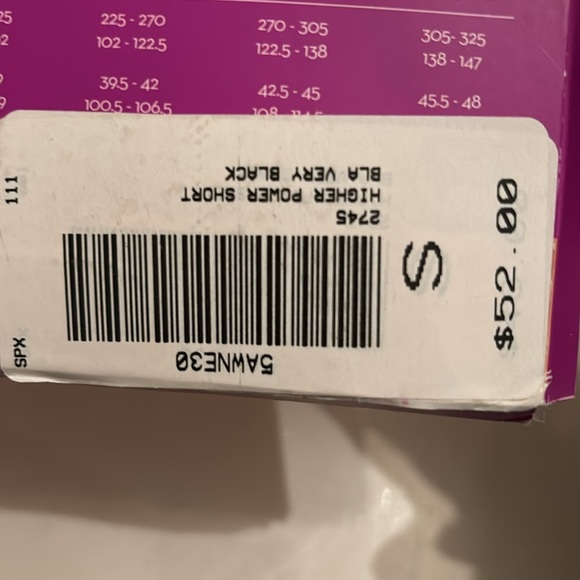 SPANX higher power short size S , brand new, not opened or ever worn. - Picture 11 of 11